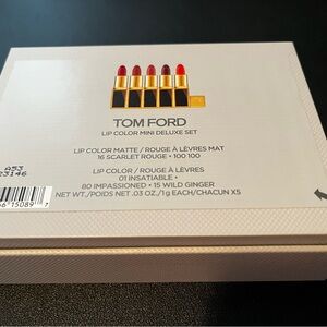 Tom Ford Lip Color Mini Deluxe 5 piece set